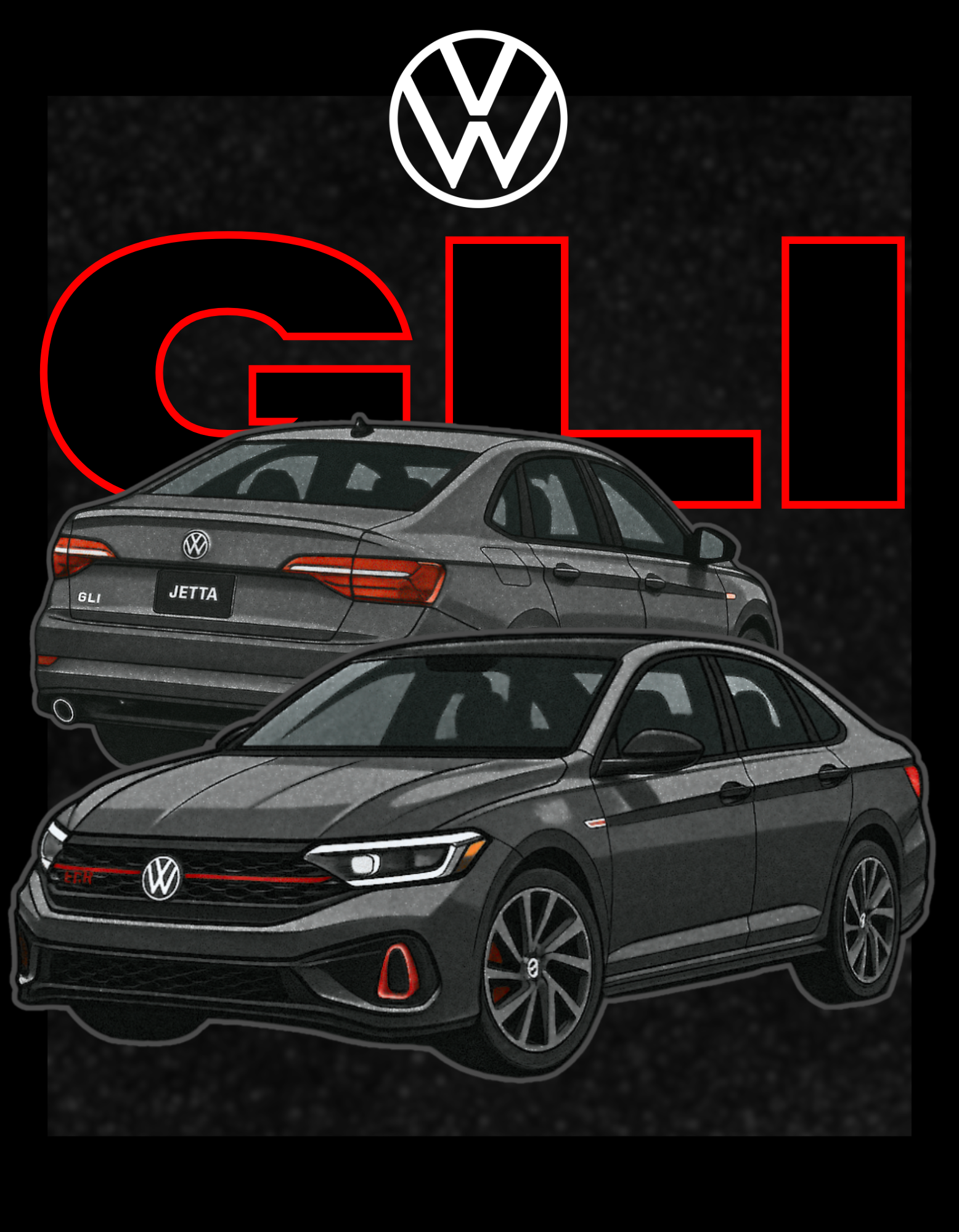 Estampa Volkswagen Jetta GLI 2024
